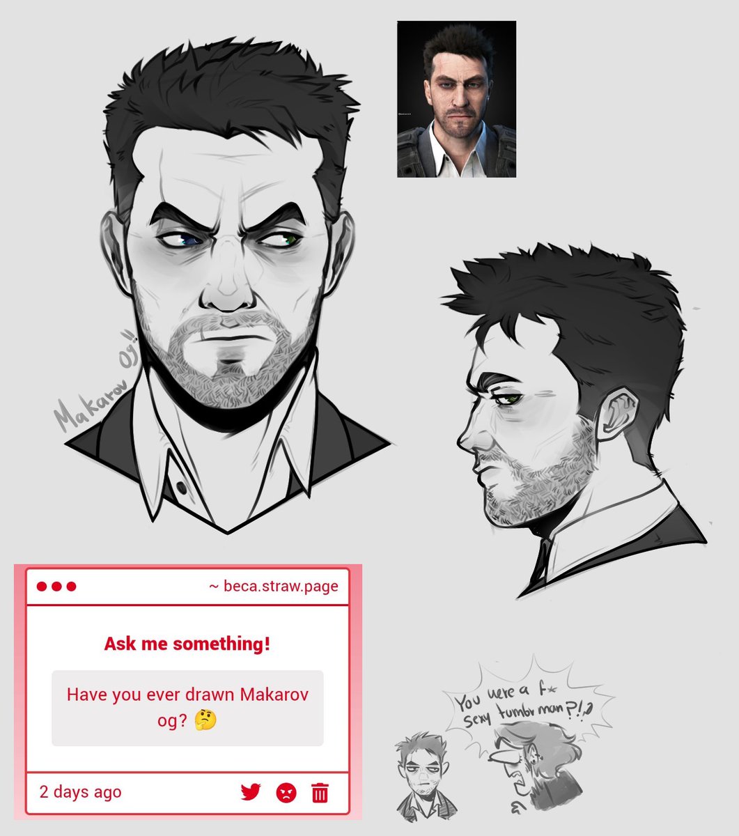 Beca_Sinkara's tweet image. No hate on the reboot, but the OG seems like he ate cigarettes and crack for breakfast n the new one has a 10-step skincare routine and never misses a meal 😭

#MW2 #Makarov