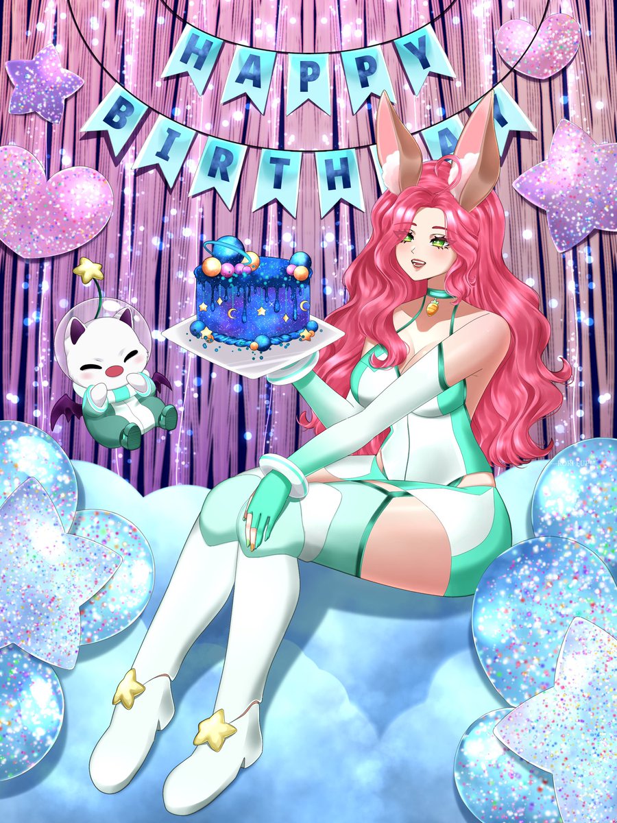 Another year around the sun, another day to live happy, one more day until stream!!!!! 🤍✨