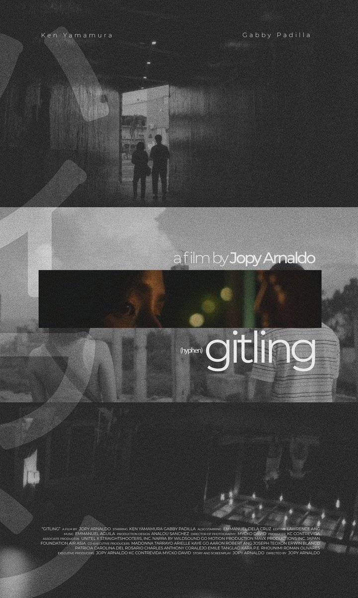 lancmagnus's tweet image. He wonders if you can miss something that was never there.

This film lives rent free in my mind so I made a fan poster !! #Gitling