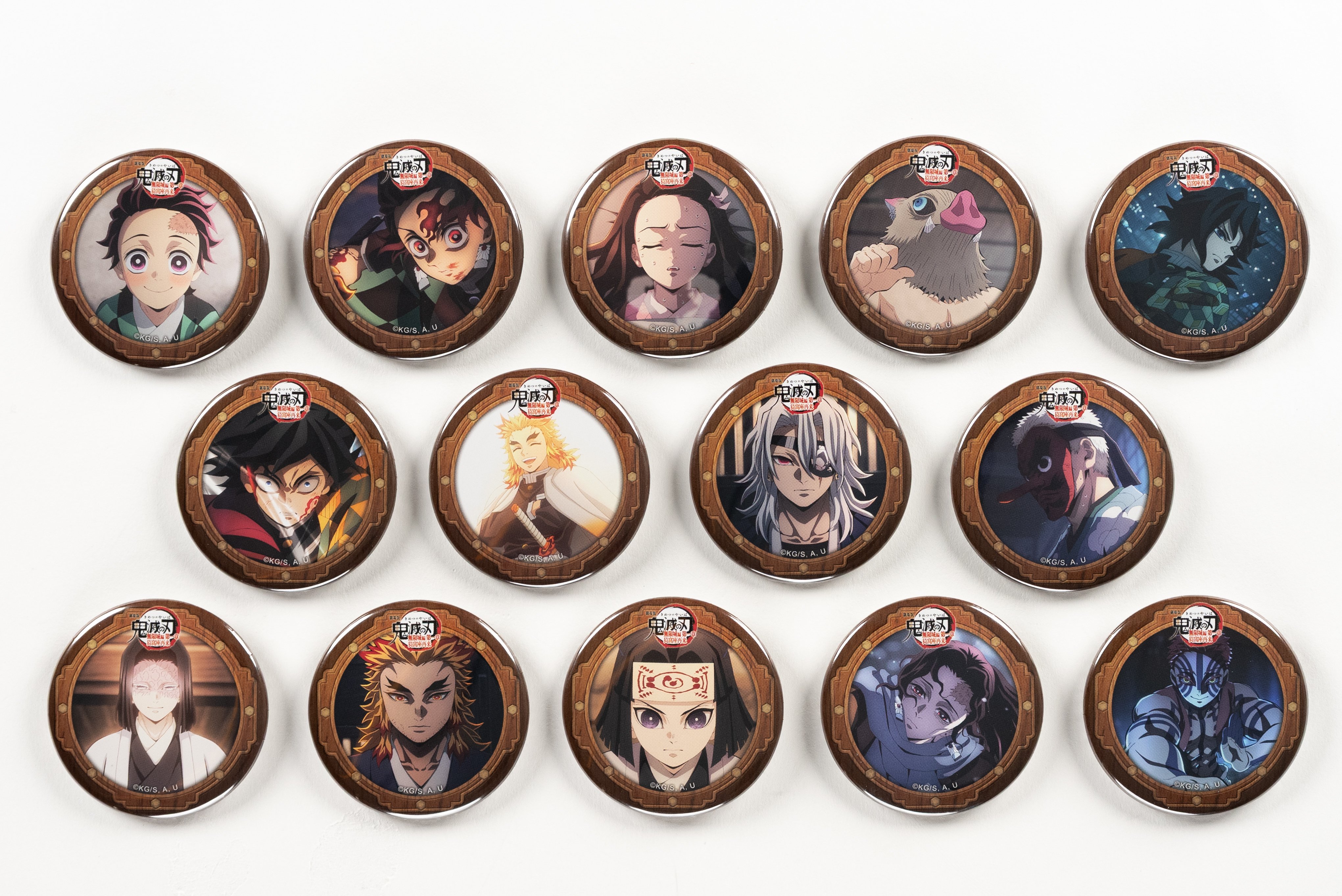 鬼滅の刃 無限城編 第二期 ランダム 缶バッジ 57mm グッズ - ufotable Cafe