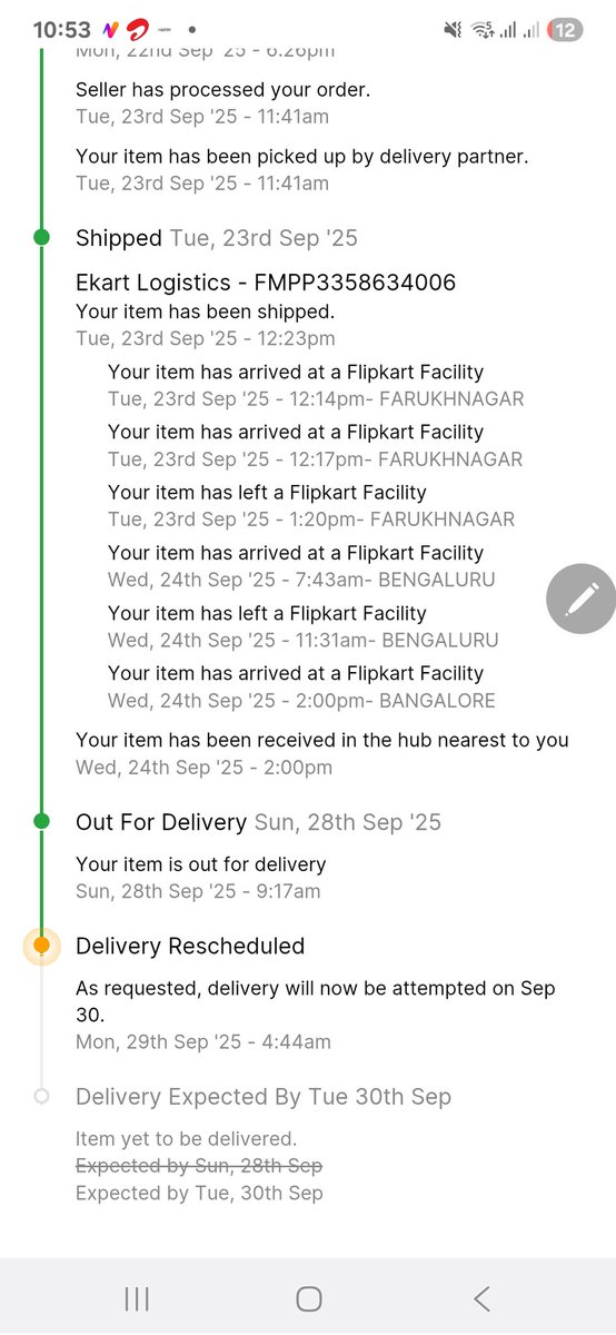 Mgirotra31's tweet image. @flipkartsupport without my concern they have reschedule my order. #Unprofessional_flipkart
#poor_service @FlipkartSellers
