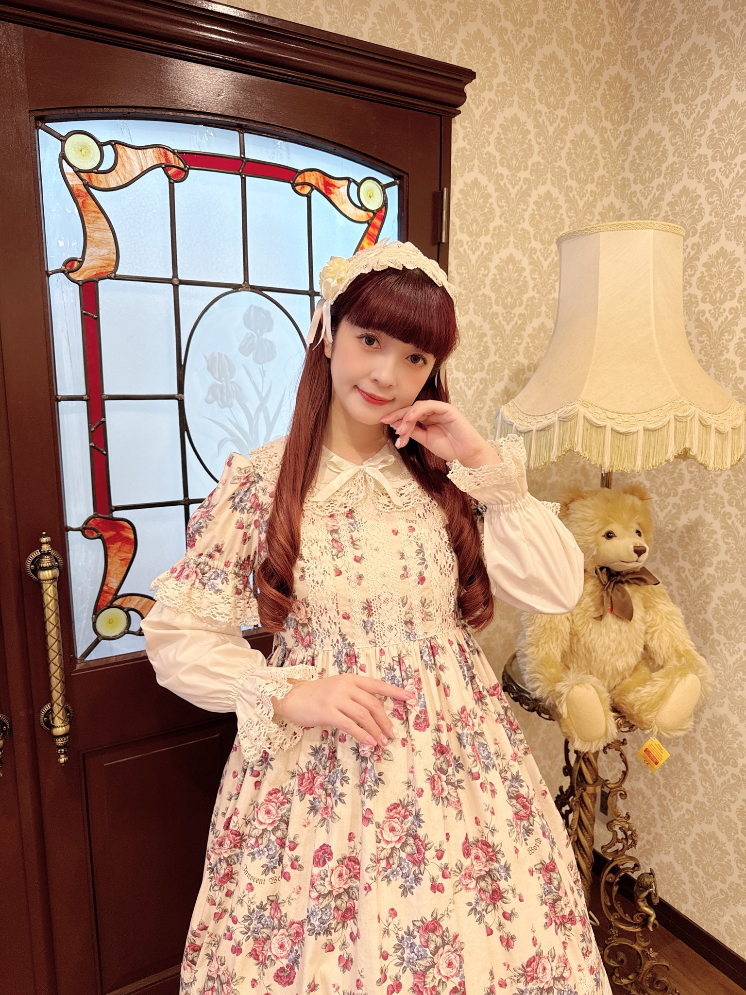 ♡alcali　misako aoki　ワンピース　ネコ＆いちご柄　青木美沙子 青木美沙子💕Aoki Misako on X: 