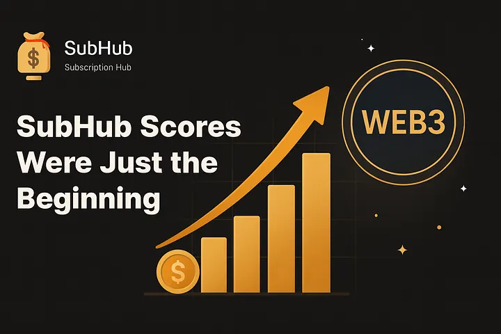 SubHubStack's tweet image. SubHub Scores Were Just the Beginning
Now the $SUBHUB token era is about to launch.
๐ Attention โ Scores โ Rewards โ Utility
๐ฅ Airdrop + TGE coming soon
Be early. Be ready.
Campaign 2 release tmw!
More ๐medium.com/@Subhubstack/rโฆ
#Web3 #Airdrop #TGE #SUBBERS #TOKEN2049