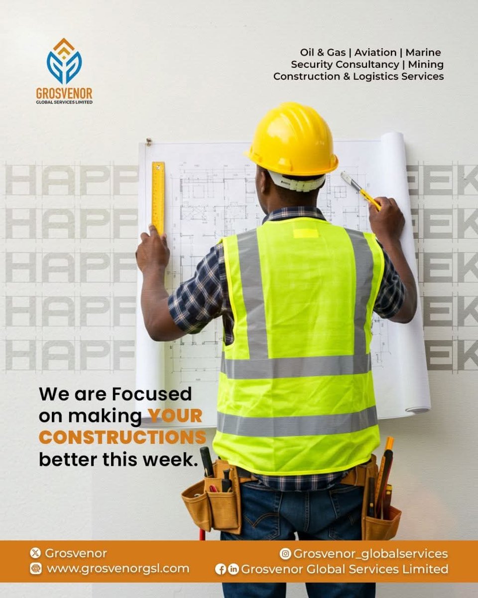 Your construction just got better with Grosvenor Global. We aim to keep bringing in new systems and methods to redefine your building experience. 

#GrosvenorConstruction
#GrosvenorGlobal
#NewSystems
#NewMethods