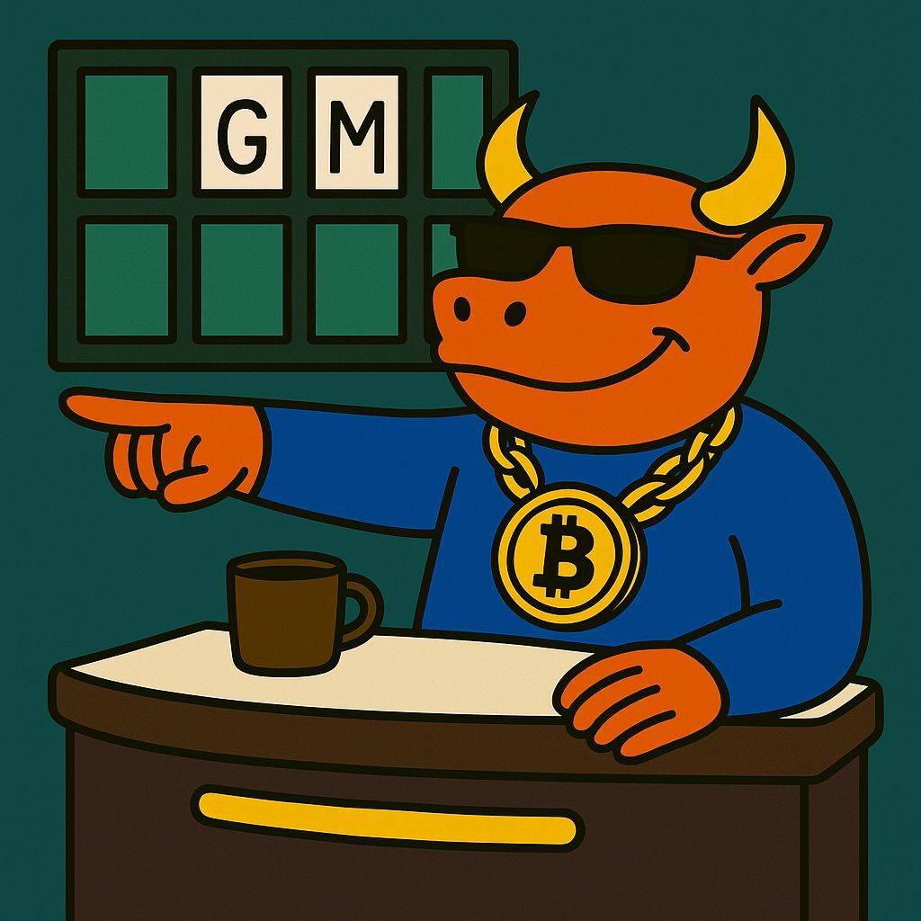 Can I get a GM? 🐂