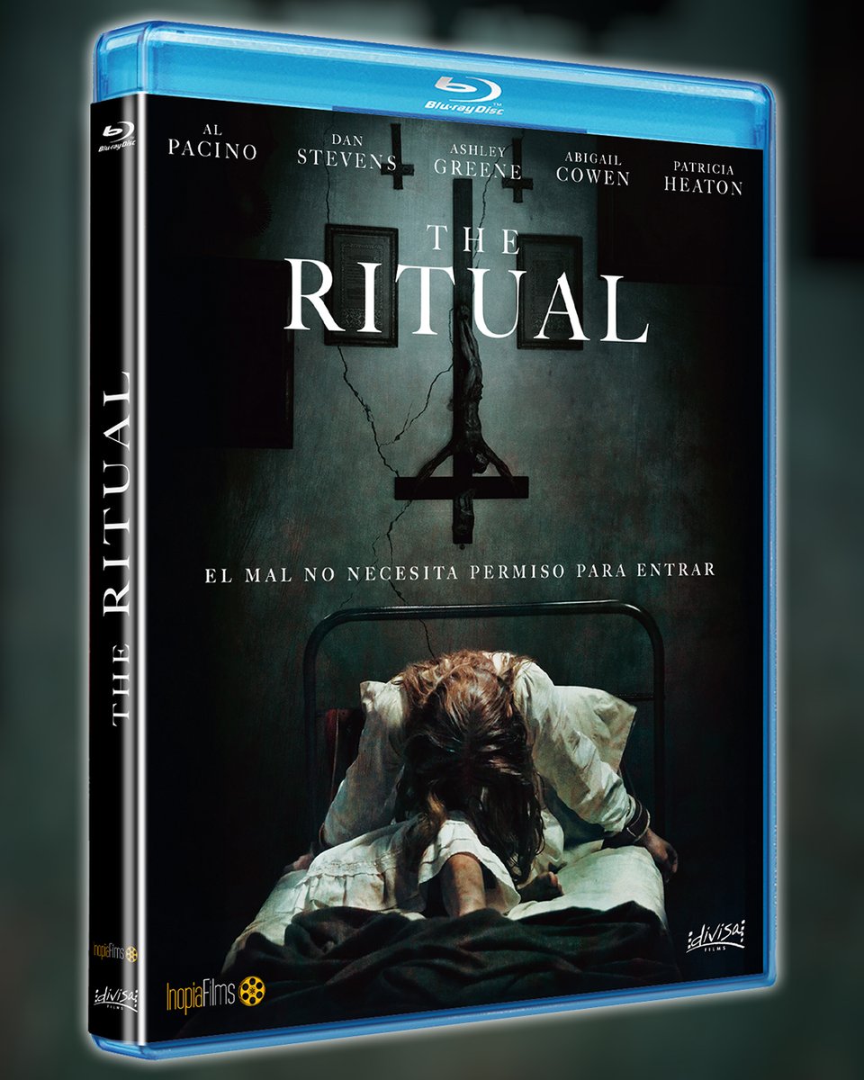 DivisaFilms's tweet image. El mal no necesita permiso para entrar

▶️THE RITUAL👿

Una experiencia sobrenatural y terrorífica protagonizada por Al Pacino, Dan Stevens y Ashley Greene

🗓️Lanzamiento en 📀Blu-ray™: 29 de septiembre