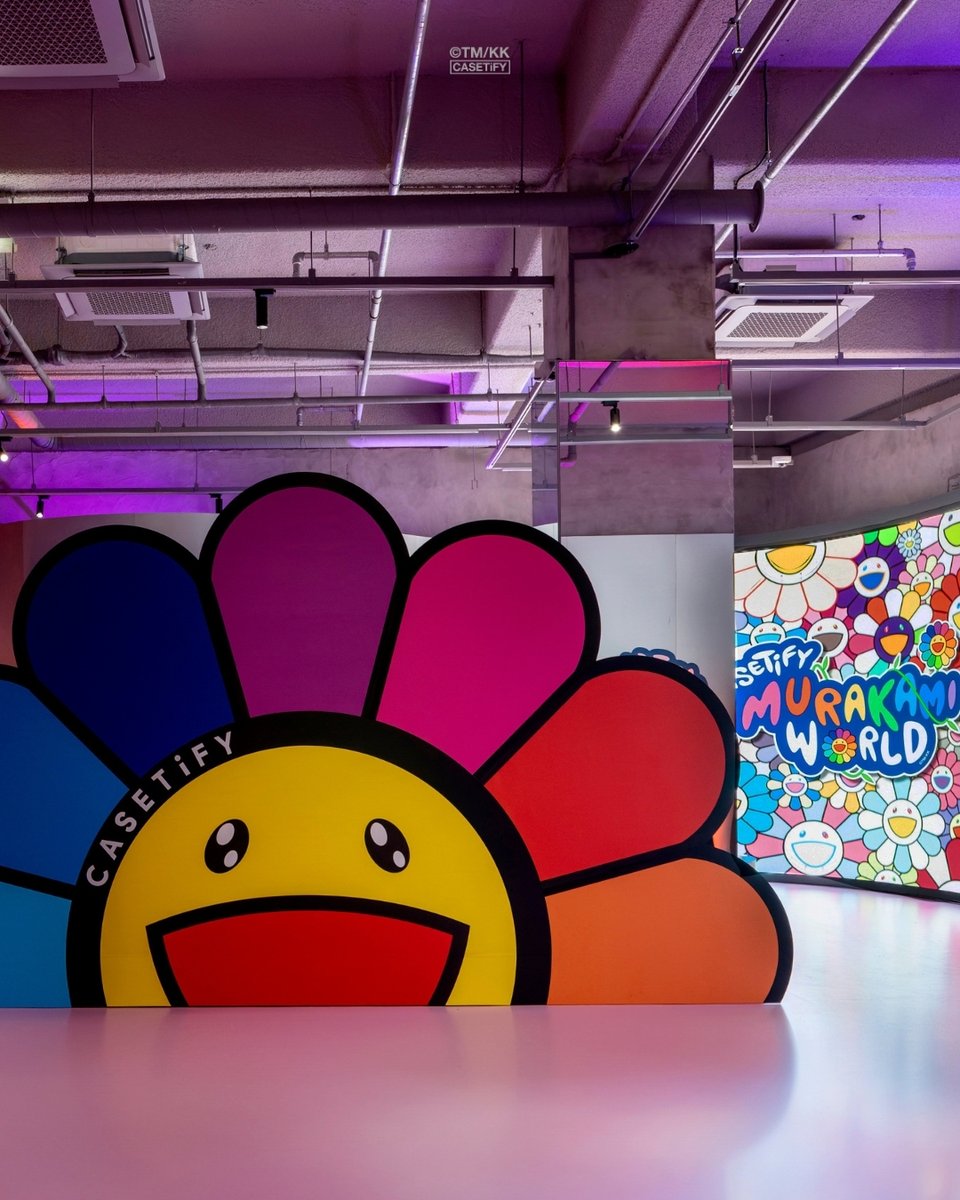 村上隆の世界観が広がる「MURAKAMI WORLD」がCASETiFY Dosanに登場