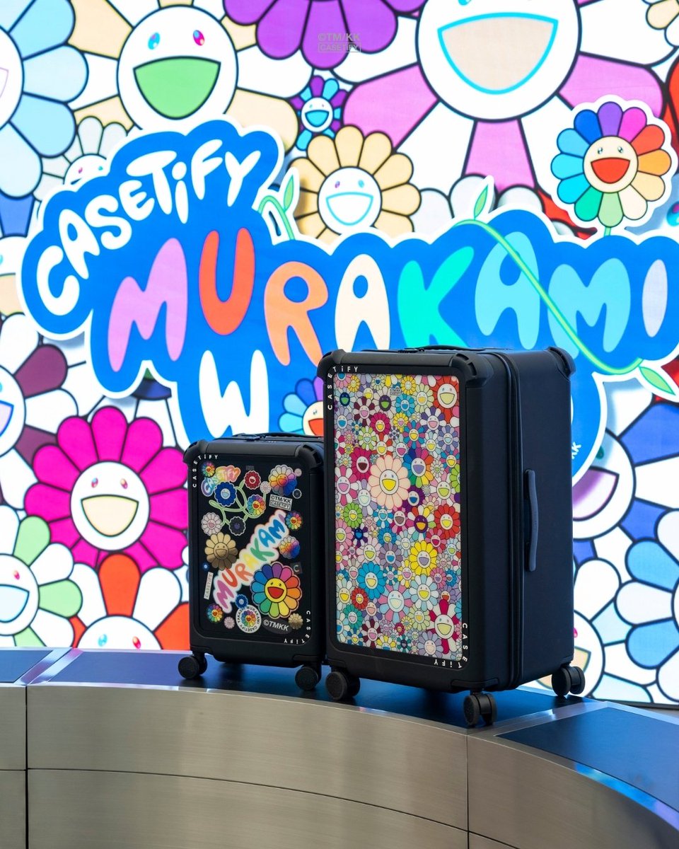 新品【村上隆X CASETiFY】 FLOWERSBLOOM 青 Casetify ケース Made in