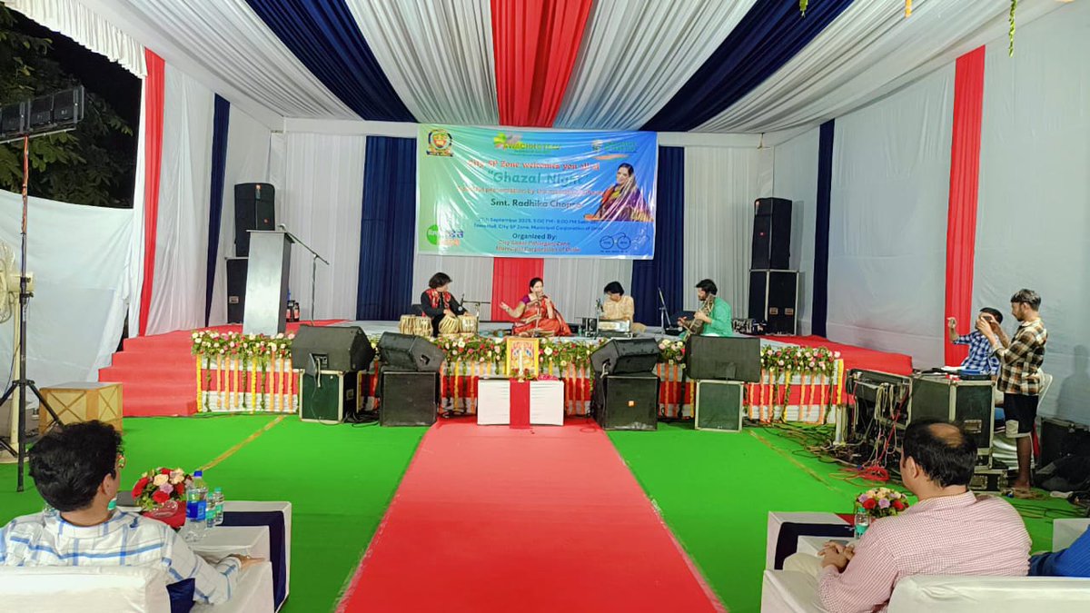 THE SWACHHATA HI SEVA  CAMPAIGN - 2025 ( Gazal Nights SWACHHATA KA PRAKALP) by Commissioner Mr. Ashwani Kumar &amp;  DC Sh. Vivek Aggarwal and MCD officers taking information about the waste management process <a href="/LtGovDelhi/">LG Delhi</a> <a href="/AshwaniKumar_92/">Ashwani Kumar</a> <a href="/RajaiqbalSingh3/">Raja Iqbal Singh</a> <a href="/PKhandelwal_MP/">Praveen Khandelwal</a> <a href="/MCD_Delhi/">Municipal Corporation of Delhi</a>
