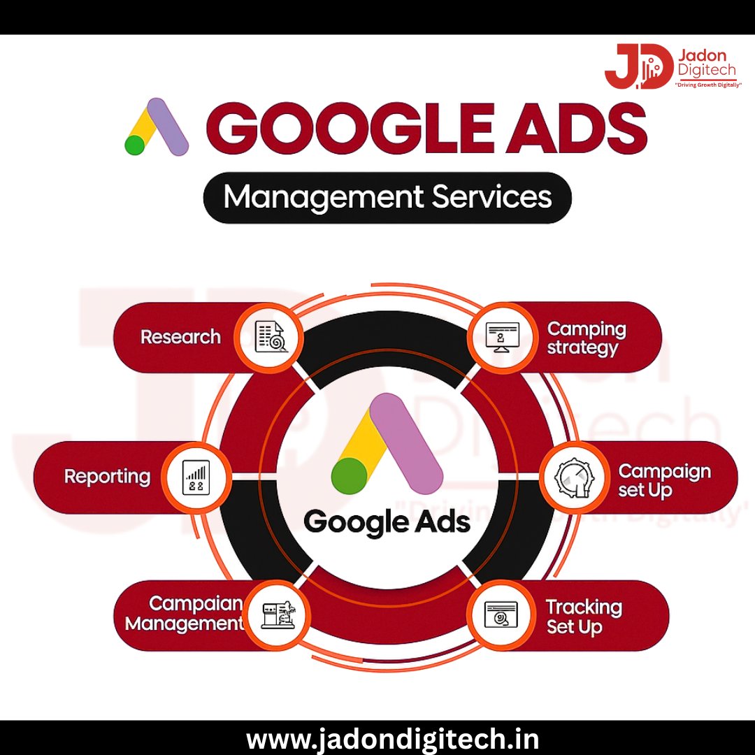 JadonDigitech's tweet image. 🚀 Boost Your Business with Google Ads!
At Jadon Digitech, we don’t just run ads—we build strategies that deliver results. 💡
👉 Visit: jadondigitech.in
#GoogleAds #DigitalMarketing #PPC #OnlineGrowth #JadonDigitech