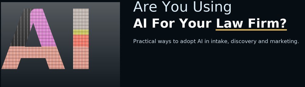 Law firm owners should be using AI to automate drafting, speed legal research, and analyze case data. AI lowers costs, reduces errors, boosts client responsiveness, and frees attorneys to focus on strategy, business development, and higher‑value legal work
#attorney #lawyer #law