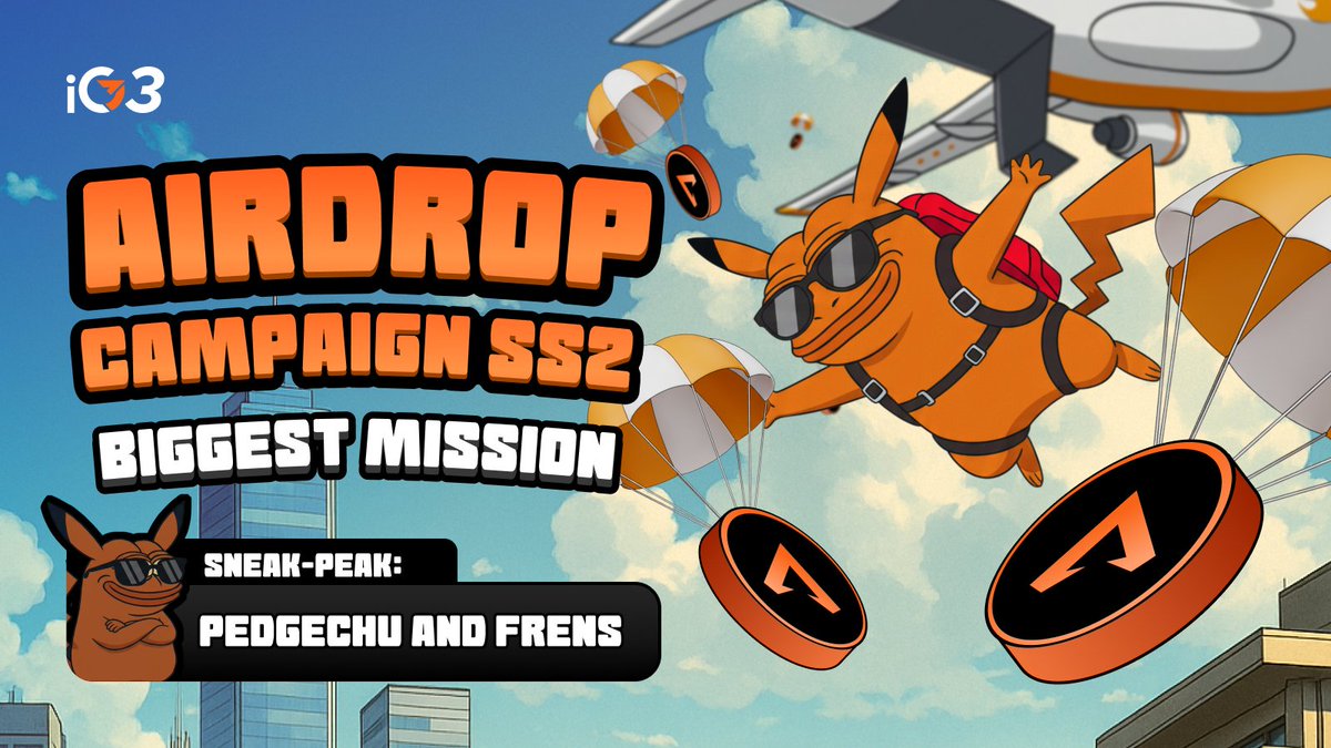 Some sneak-peeks about Airdrop Campaign SS2 Last Mission:

✅ Complete all tasks on Pedgechu App
✅ More roles, more points, more $TOPS airdrop
✅ EXCLUSIVE BOOSTS for everyone who purchased Edge device(s) since this last mission starts
✅ All engagement efforts are tracked and