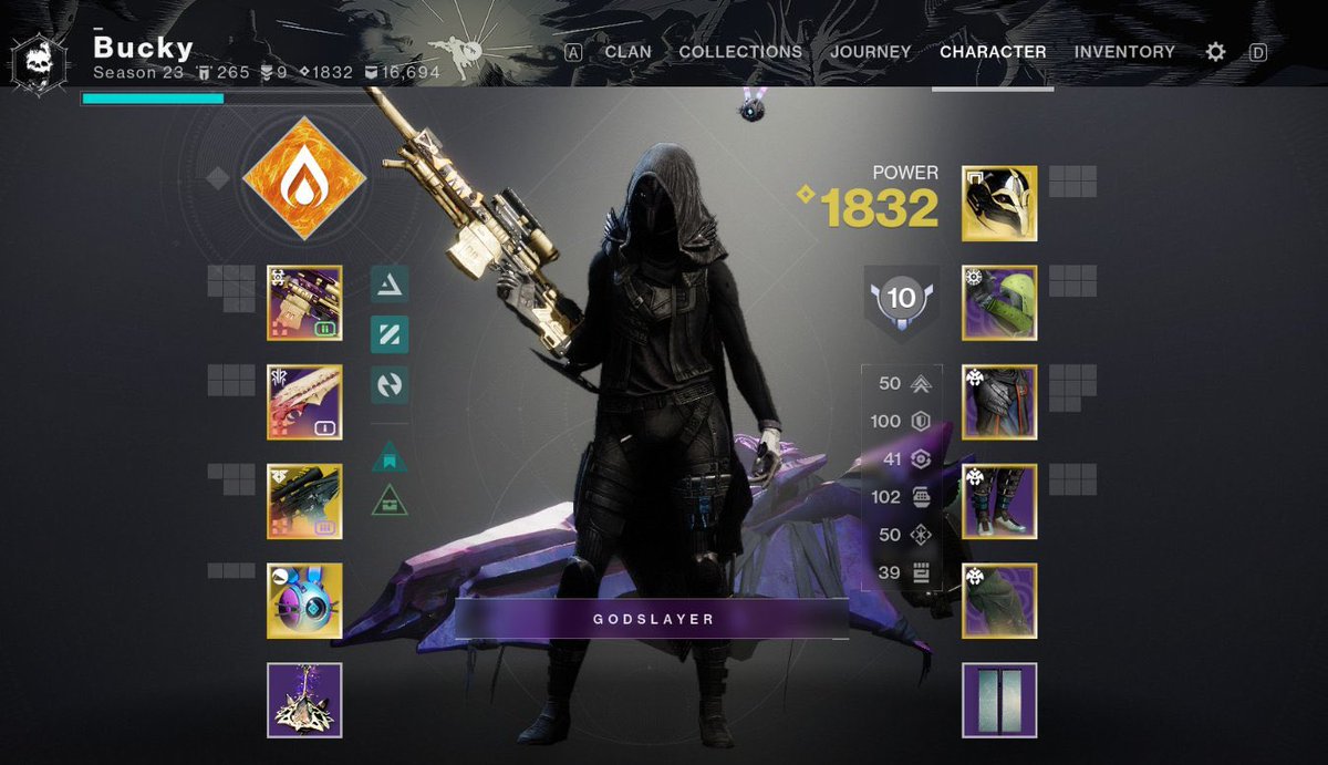 Take me back to when Destiny felt like this.  I think 4 weeks of Pantheon, and grinding this emblem and title was the last peak.  I also did my first trio raid during Pantheon.