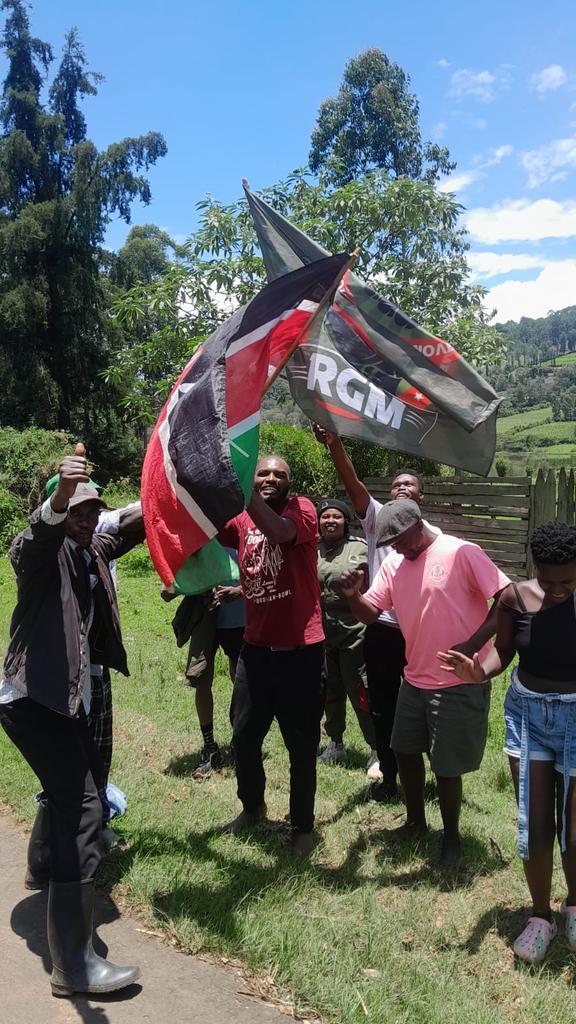 RGM_MOVEMENT's tweet photo. Day 5 of the Long Walk for Justice!🚶🏾♀️
From Bomet to Mulot, 30km of courage and conviction. RGM is reminding the youth that justice, rights & ethical voting are worth every step.
#RGM #JusticeWalk @Kibet_bull
@citizentvkenya @ntvkenya @okayojoshua @katibainstitute https://t.co/4miYOeKevf