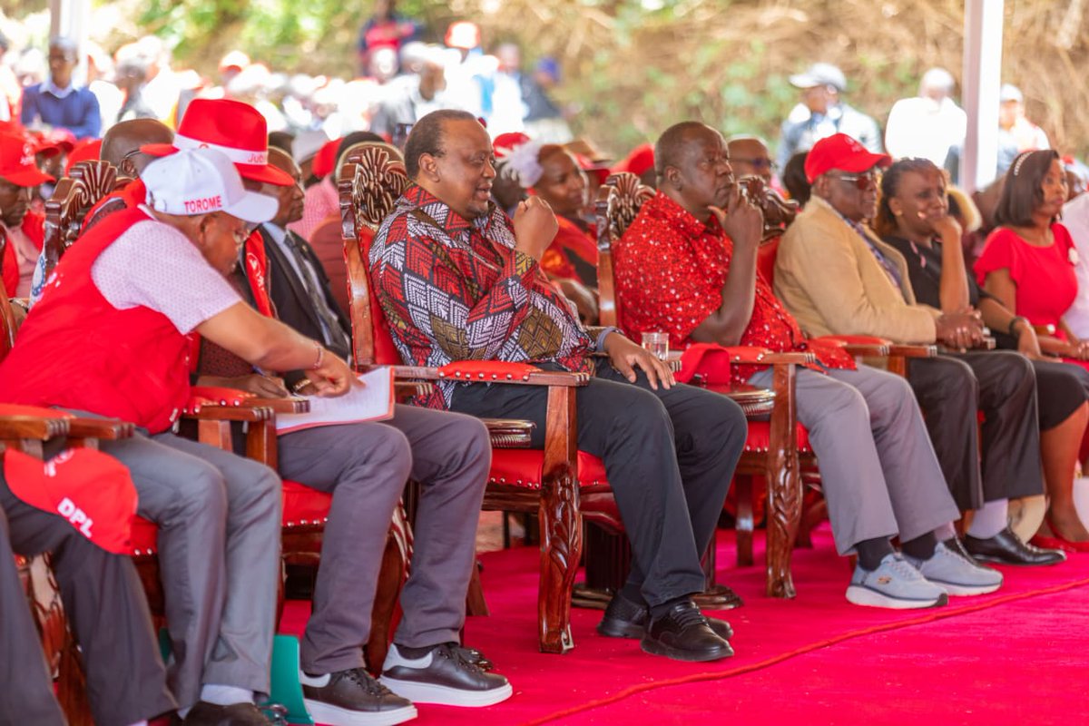HonKKF's tweet photo. This past week has been a defining moment for our @JubileePartyK.I was deeply honored to witness His Excellency @UhuruKenyatta officially take the helm,charting a bold and united path forward for our party.
Now,all that energy funnels directly down to us,at Embakasi North 
#KKF https://t.co/BVXQEujqpA