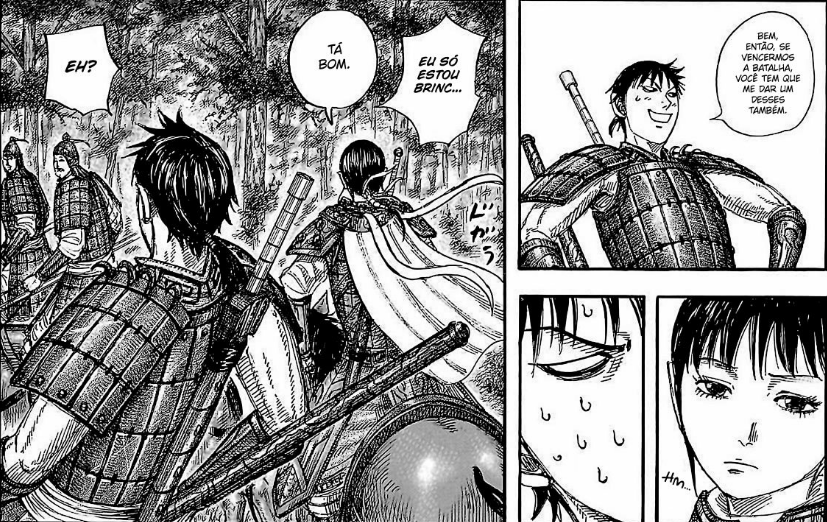 NicolasMagno31's tweet photo. #kingdom851 
#kingdom_manga 

Meu casal! ❤️ Amo esses dois

Vamos correr atrás do prejuízo logo porque se não vocês vão acabar sendo o último casal a se fechar em Kingdom 😭 https://t.co/hhH6bvkrUs