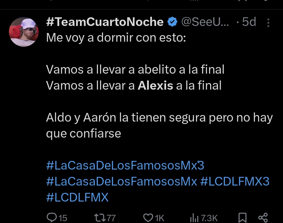 QuackBANG5's tweet photo. @SeeUrSins Te dejaré esto para que refresques tu memoria, hasta le daban más puntos a Alexis qué a Aaron y a Aldo.

Al final se dieron cuenta que los estaban descuidando jajjaja se confiaron, fin. https://t.co/ytyT4VbmZy