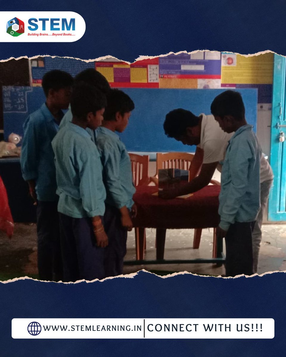 STEMLearning_IN's tweet image. Curiosity in Reflection
Students at Govt MS Kedarpur engaged with STEM Learning’s Corner Mirror Model.
With @NpcilOfficial support, classrooms shine with hands-on science.
#STEMLearning #HandsOnLearning #STEMEducation #NPCIL #CSRImpact #EducationForAll