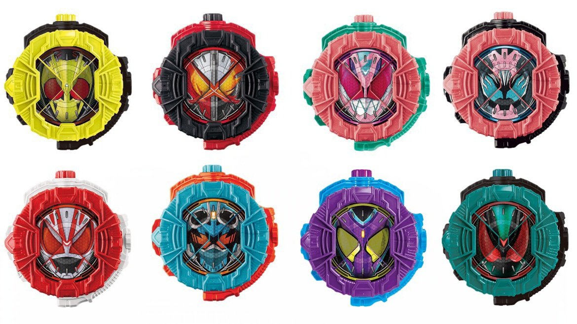 令和ライダーのライドウォッチも、いつの間にか8個も出てたのか。