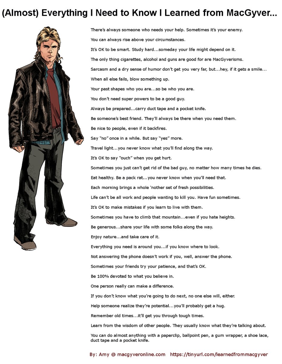 MacGyver Online (@macgyveronline) / Posts / X