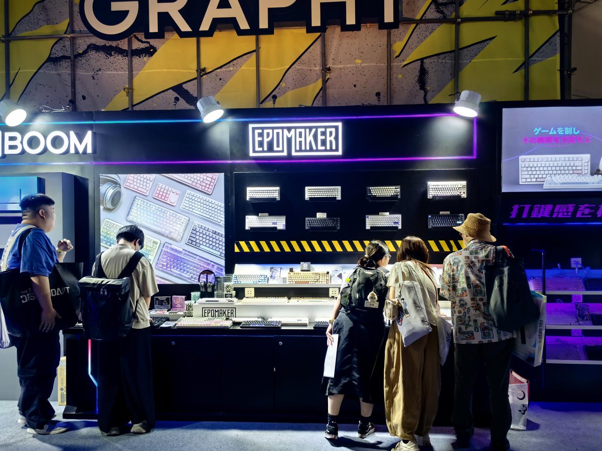 TKEと4日間のTGS、無事に終了しました🎉
現地で皆さんにお会いしてお話できて、本当に嬉しかったです😊
みんなで「EPOMANIA」になれたら最高…
来年また日本でお会いしましょう👋🏻
これからもどうぞよろしくお願いします✨
#EPOMAKER #キーボード