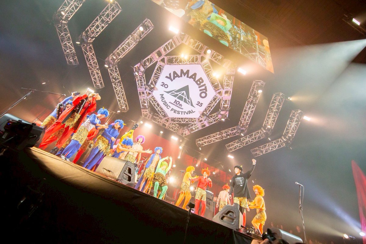 MOTEKI_G_FREAK's tweet photo. 山人音楽祭　DAY1
10歳の祭りはとんでもない日になった
どの言葉も軽くなって相応しくないので
シンプルに

ありがとうございました

写真はカズハム@kazuyakohsakaa https://t.co/d1PcQbgqx8