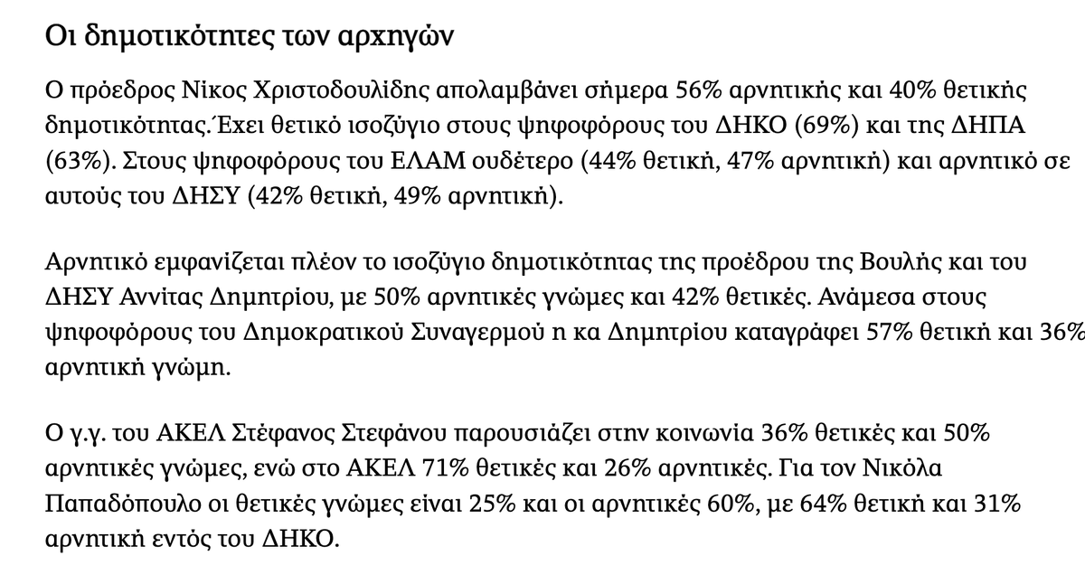 Demis5Opinion's tweet photo. H κατάντια ενός εφευρέτη... Να έχει ΛΙΓΟΤΕΡΕΣ θετικές γνώμες μέσα στο ΙΔΙΟ του το ΚΟΜΜΑ από την εφευρεση του ...η οποία εφευρεση δεν αρέσει σε κανένα άλλο (πλην όσων διορίζει ή εξυπηρετεί...)
#WrongDecisions #nepotism #Fail #Cyprus https://t.co/ZMuQ5XKa4U