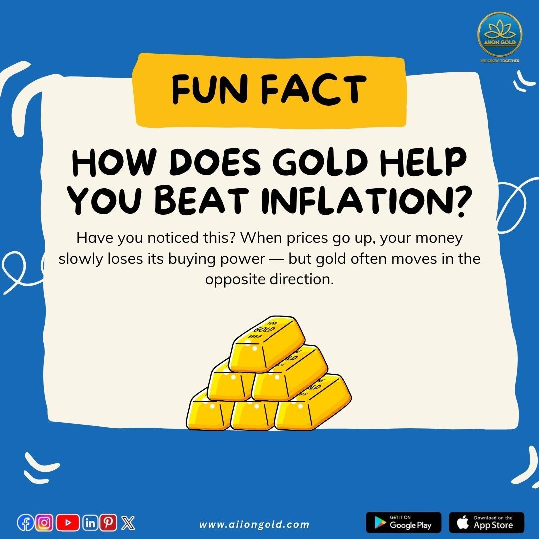 AiionGold's tweet image. Gold vs Inflation 🔥
When money loses value, gold remains a stable asset.
That’s why it’s called the survival secret of inflation.

Do you trust gold to protect your wealth?
.
.
.
#Gold #Inflation #WealthProtection