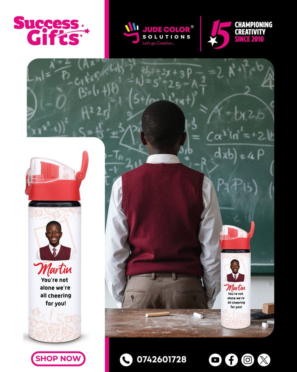 Every sip, a reminder to our candidates that success is theirs to claim!
With Success Gifts from Jude Color Solutions, their hard work and determination are always celebrated. 
#SuccessSeason2025 #JCS #15YearsOfChampioningCreativity #JudeColorSolutions #LetsGoCreative