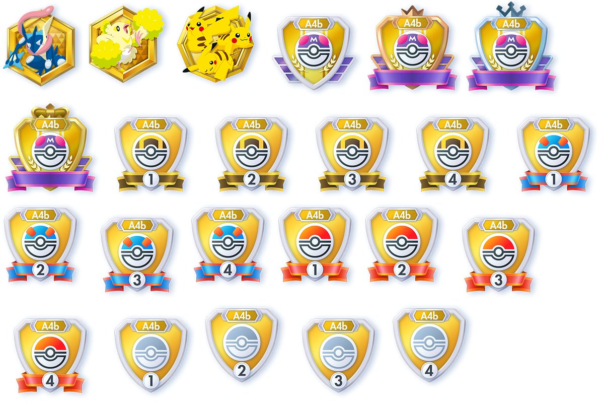 🌟Pokémon TCG Pocket 🌟 All the new emblems included in Deluxe