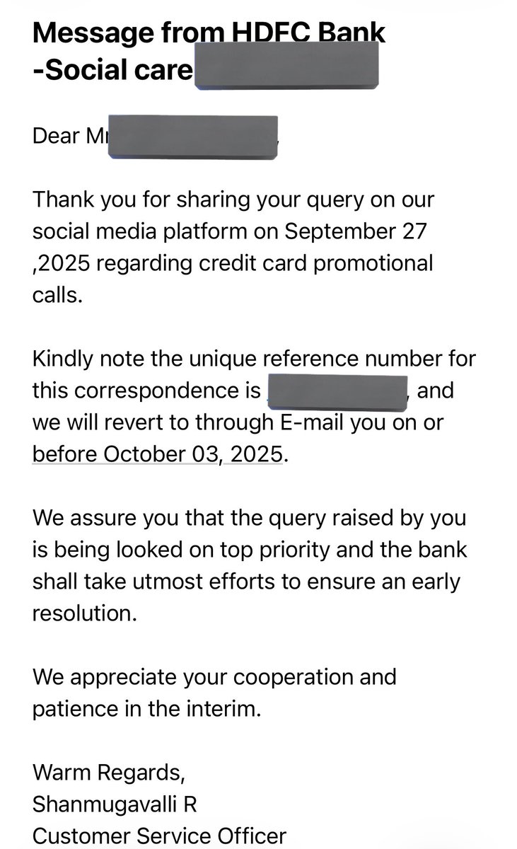 draja382's tweet image. Joke of the day! HDFC team has considered the above msg as promotional msg and filed a complaint, seems like they are high on something!
#great #greatsupport
