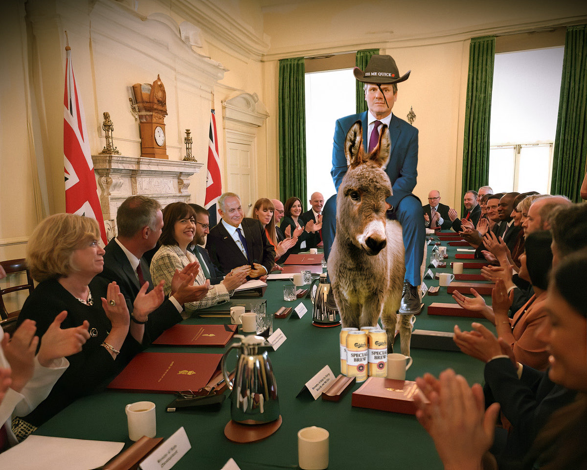 CoysPeter's tweet photo. The Great Donkey field debate #donkeygate https://t.co/8asLxkSFDg