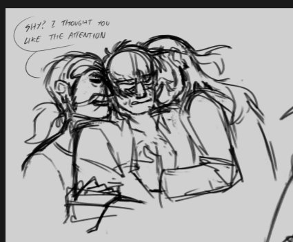 sleeplesslios's tweet image. ignore sparky&apos;s humongous head and other anatomy i&apos;ll fix it later but heres wip of them ✌