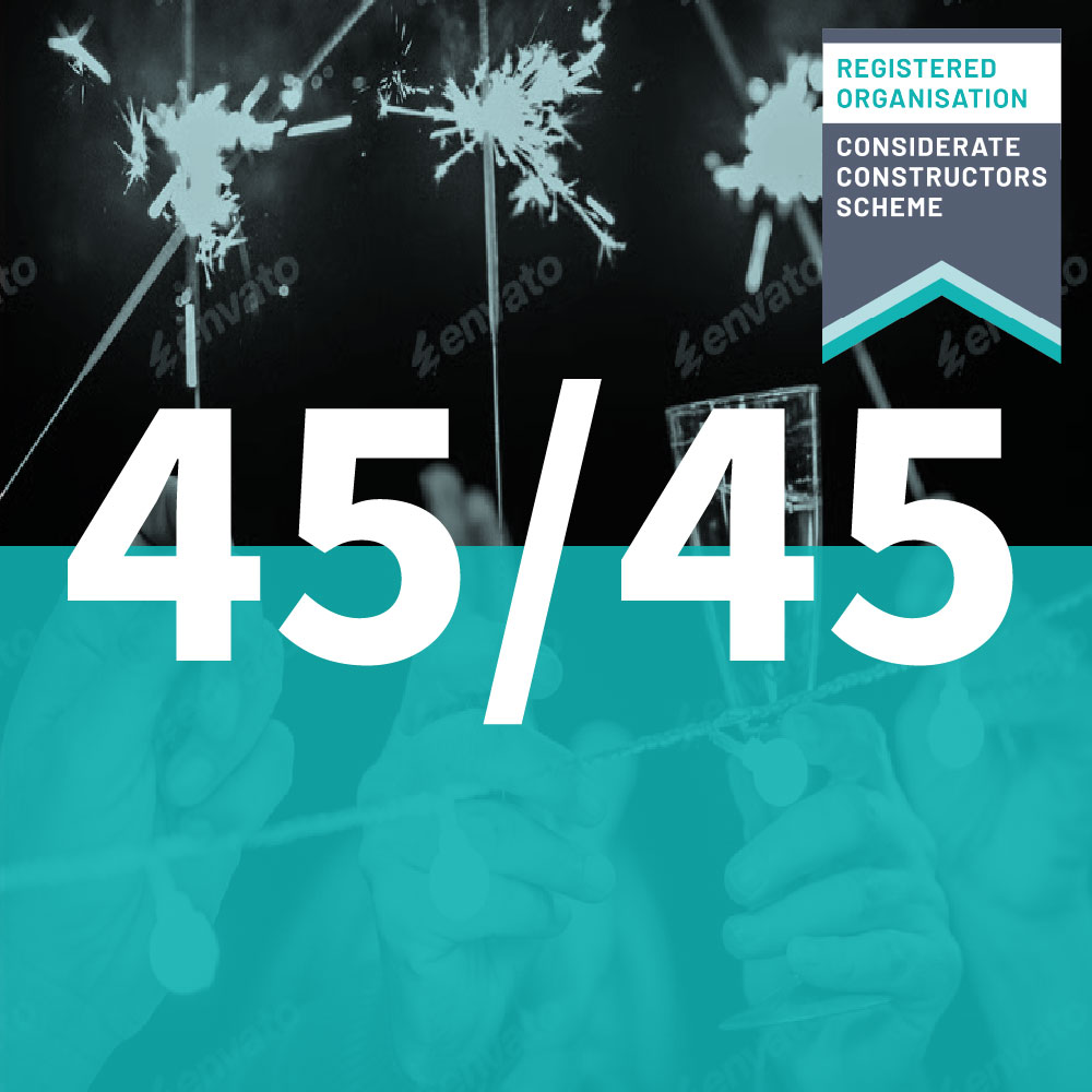 TCiGB's tweet image. 🏆TCi has scored top marks (45/45) for the 5th YEAR IN A ROW across the three core values of the Considerate  Code of Practice in the most recent Considerate Constructors Scheme supplier audit!
@CCScheme 
#considerateconstructors #fullscore #tci #tcigb #teamwork #CCS