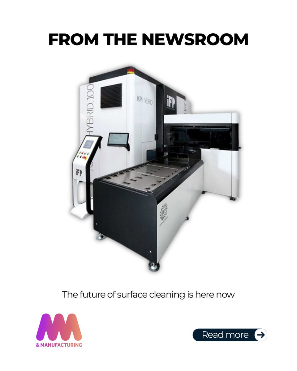 ukmfg_news's tweet image. Kemet&apos;s new vacuum cleaning systems raise the bar for precision and sustainability, zero emissions, total contaminant removal.

🔗 machineryandmanufacturing.com/the-future-of-…

#ukmfg #cleaningtechnology #measurementandmanufacturing #precisionengineering #sustainablemanufacturing #surfacecleaning