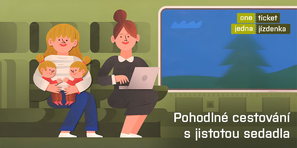 jednajizdenka's tweet image. 💺 Potřebujete jistotu sedadla ve vlaku?
💻 Na oneticket.cz si jednoduše vyberte spoj s možností rezervace.
⬜🟧 Poznáte ho podle bílé nebo oranžové ikony sedadla.
🧏 Místenku si u nás už koupilo 555 011 cestujících,
🚆 Přejeme pohodlné cestování s #oneticket!