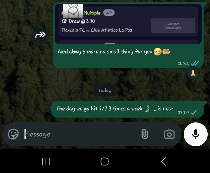 It's <a href="/isthaths/">HSUW</a> Game that'll deliver my and my homies 7/7 this week 
And it's B2B I believe 💯🤲🏽
<a href="/ugochukwuchiam6/">Ama-vera(Ugochukwu Chiamaka)</a> I believe you'll take millions out of trenches too…FT X community is celebrating 🍾 soon.
I'm quoting this post to a W before week-ends 🙏