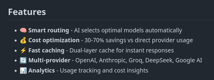 golangch's tweet image. Intelligent LLM inference infrastructure: Supercharge your LLM workloads with intelligent model selection and cost optimization.
#golang
github.com/Egham-7/adapti…