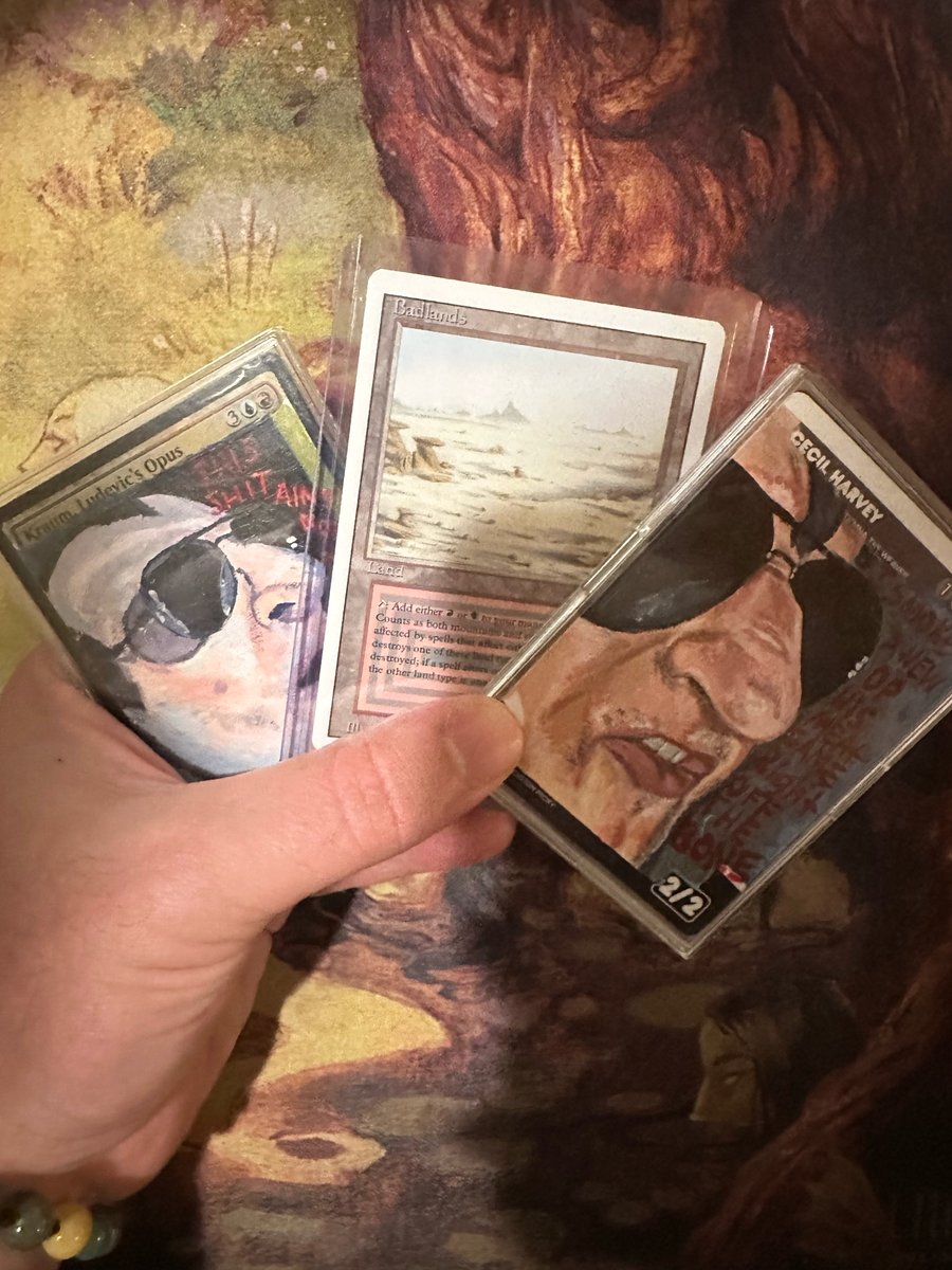 Took down a tourney today on Farm. SKA won me a game. Revel won me two. Pyro and O-Chant didn't come up and I didn't miss the 27th land. Had a great time playing at <a href="/KingCash_7191/">Cassius Marsh Sr.</a> (Cassius Marsh's) store and was pretty psyched to win a Badlands!