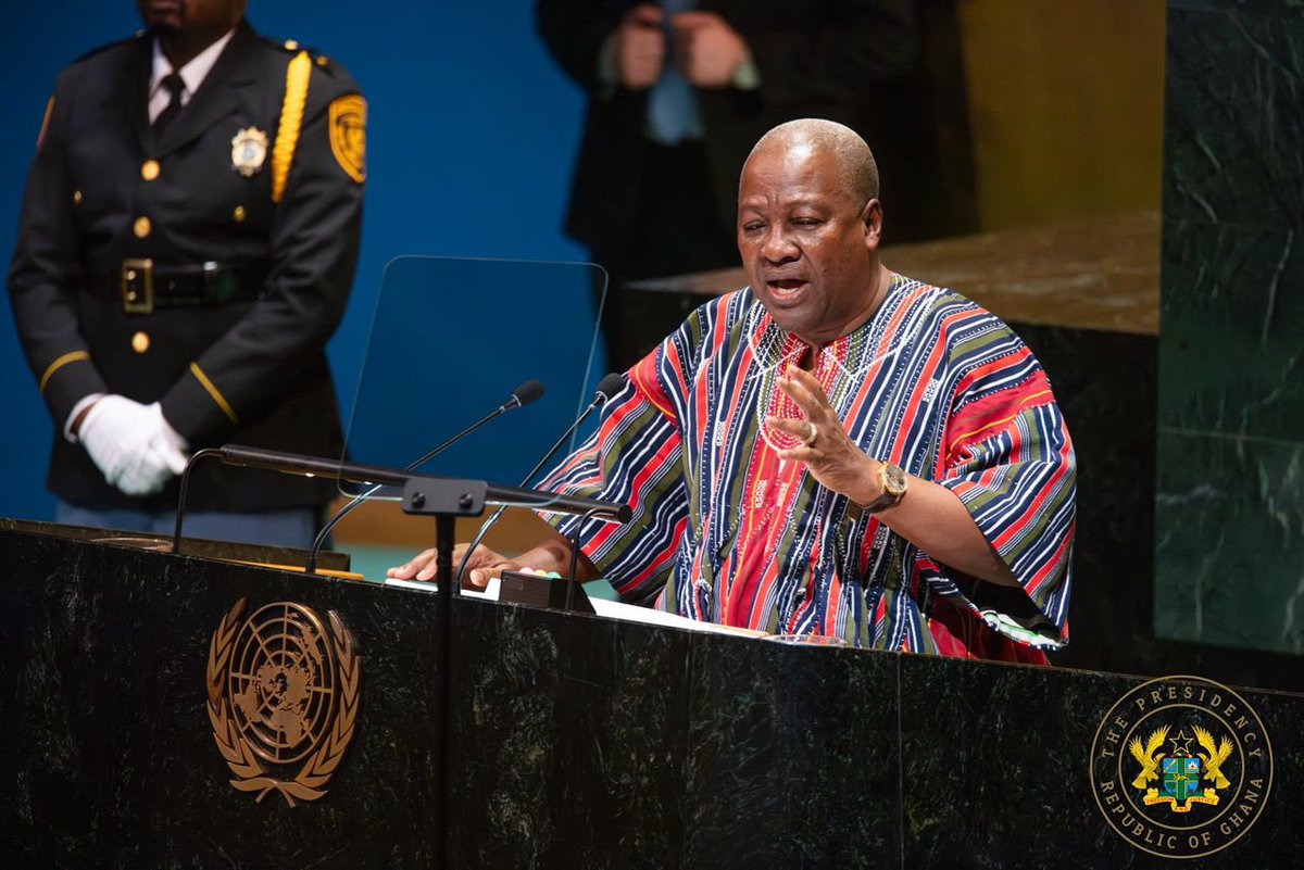 joyce_bawah's tweet image. Good morning everyone 

A few days later, we are still basking in the sunshine. 

President JD Mahama’s speech at #UNGA80 resonated with everyone who listened and watched his presentation.
He touched a nerve when he declared, with clarity and conviction, that after 80 long years,…