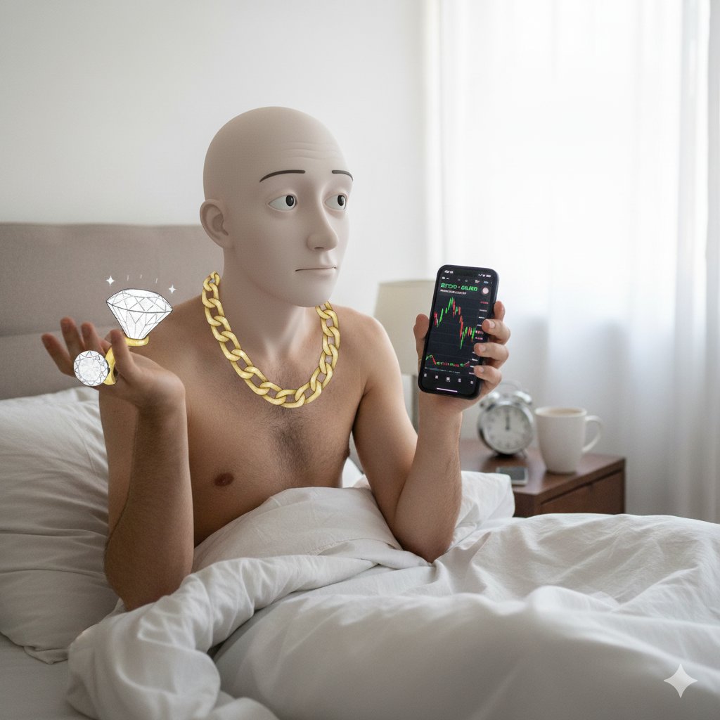 whatevercto's tweet image. wake up. check crypto. go back to sleep. whatever. 
It&apos;s a journey.