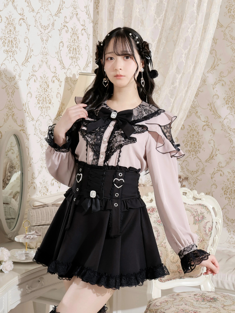 【新品未使用未開封】Felicitest ≠ME ノイミー ワンピース flower embroideryニットワンピース（膝丈/ミディ丈ワンピース