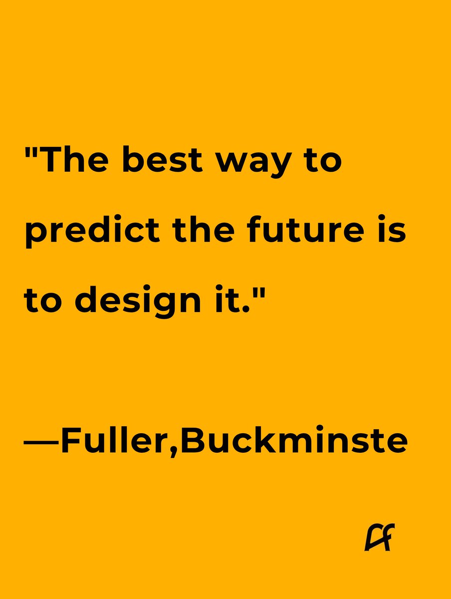Arcfunmi's tweet image. &quot;The best way to predict the future is to design it.&quot; 

—Fuller,Buckminste

#mondaymotivation #architecturequote #architecture #arcfunmi #Design