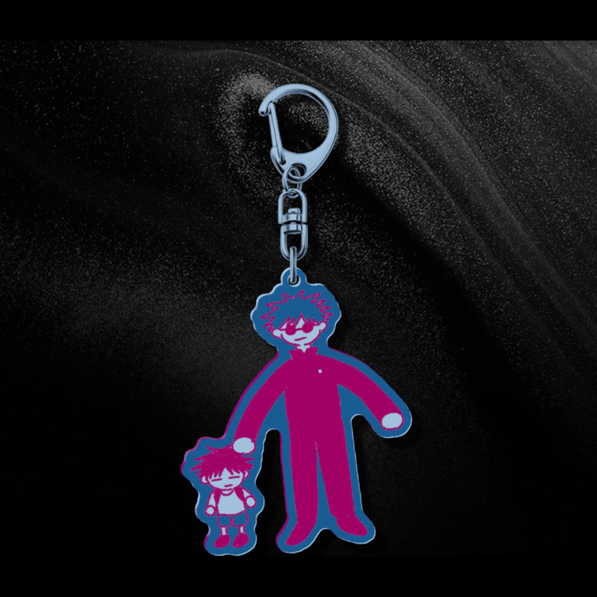 五伏蓄光キーホルダー、上手くいけばコレです🧖‍♂️