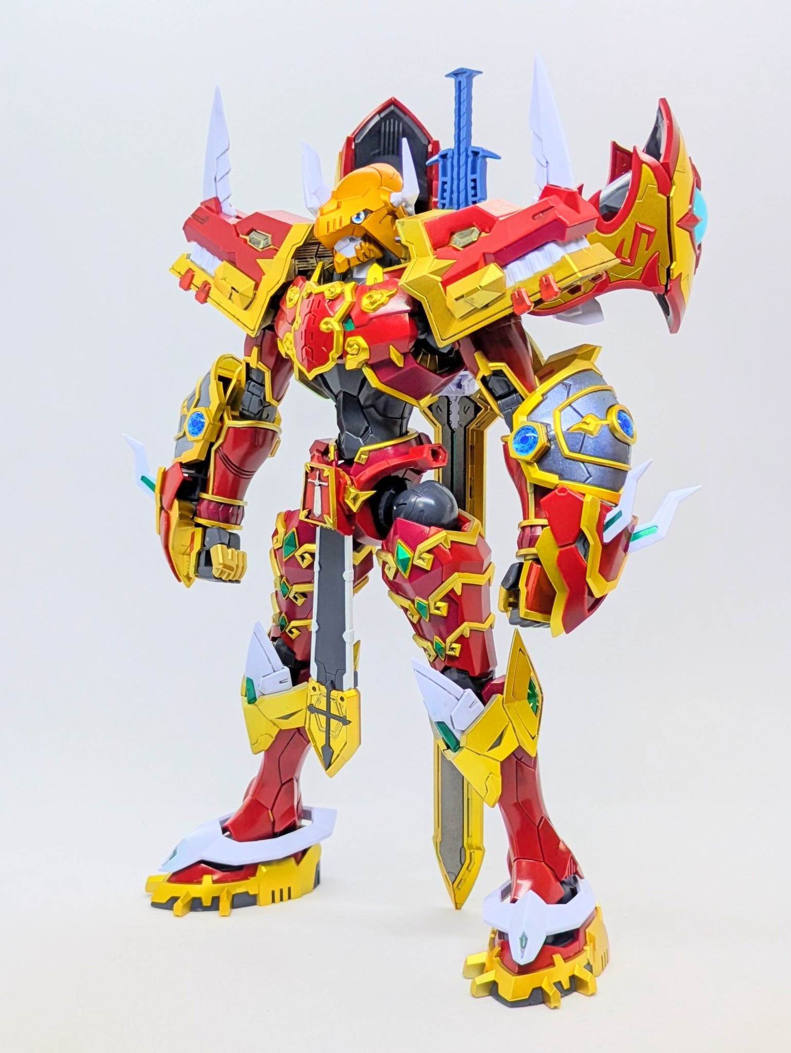 バンダイ カイゼルグレイモン 金塗装 デジモンフロンティア カイゼル