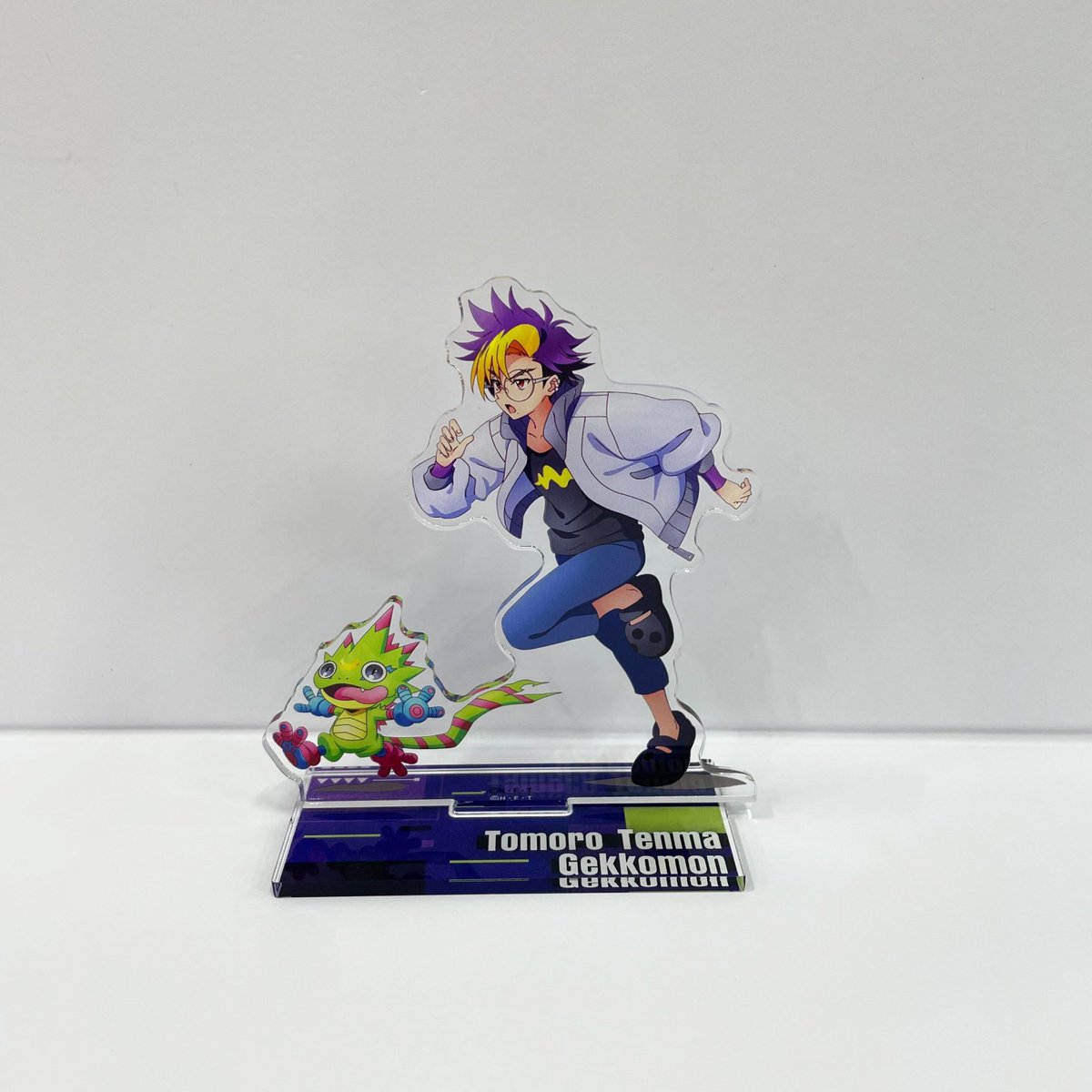 🟣#デジモンビートブレイク🟣
【10/5（日）新商品発売!】
グローイングドーンのアクリルスタンドが登場！

『DIGIMON BEATBREAK』から描き下ろしイラストを使用したアクリルスタンド！
トモロウ＆ゲッコーモンなど新キャラクターたちに注目✨

詳細は👇
toei-anim.co.jp/anibirth/popup…

#デジモン #Digimon