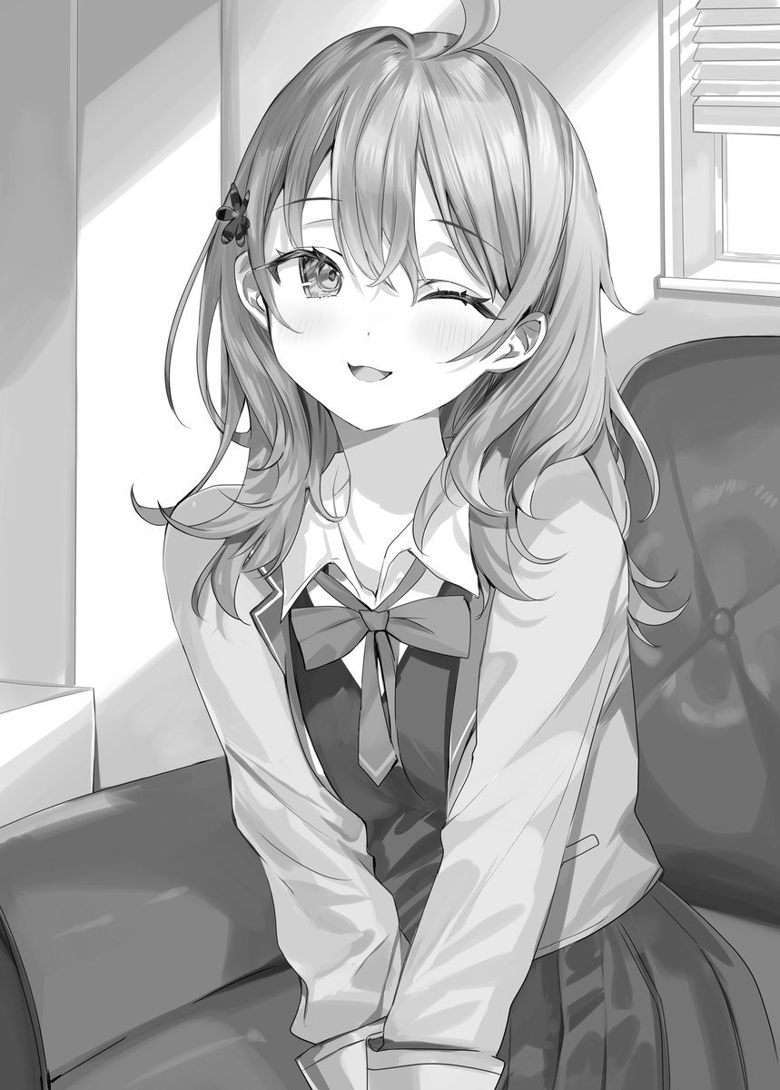 マ「そうそう、急かすつもりはないけど、わたしとの約束も忘れないでね？」
#ロシデレ