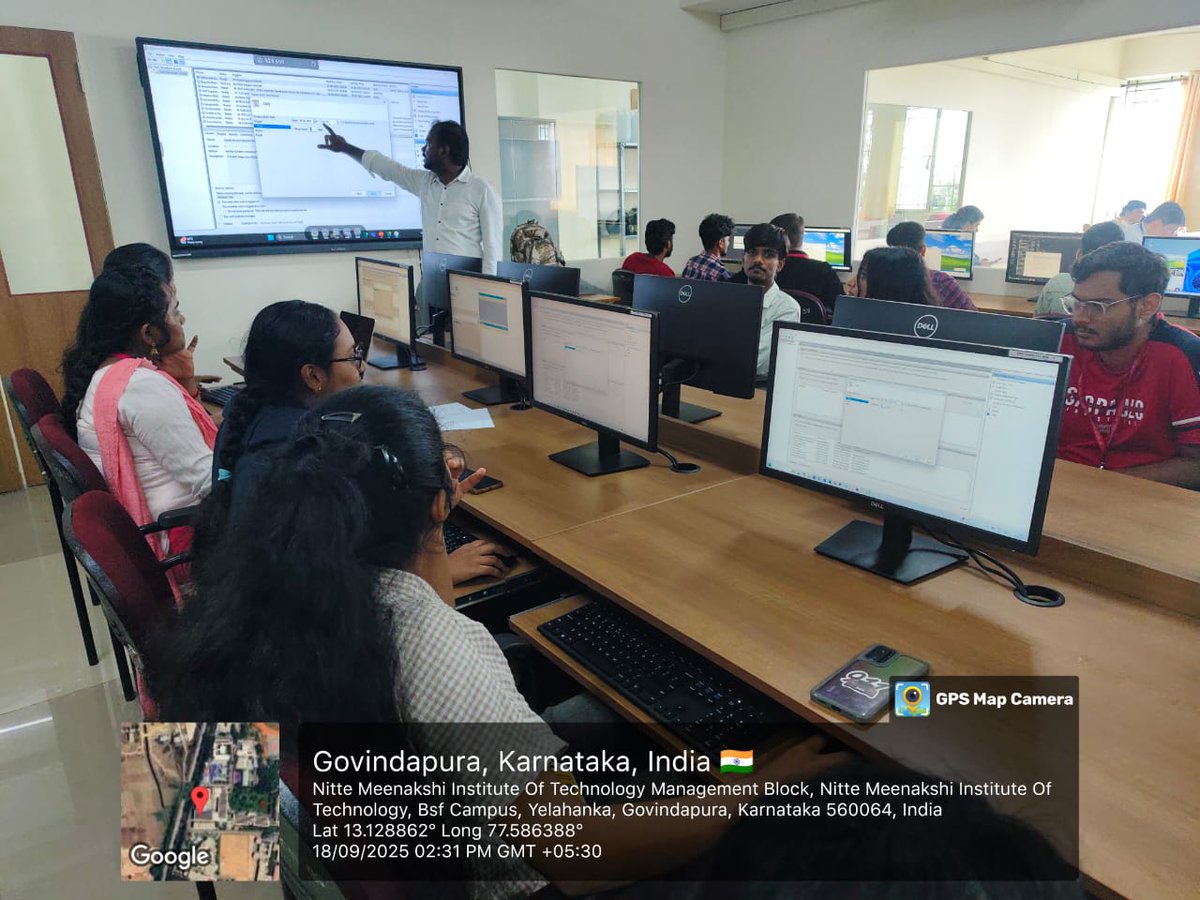k7computing's tweet image. S. Sathiyan, Digital Defence Instructor at K7 Academy, addressed the students of NITTE Meenakshi Institute of Technology at the workshop on The Next Generation of Cybersecurity: Hack the Future. He discussed cybersecurity opportunities and the evolution of cyberthreats.