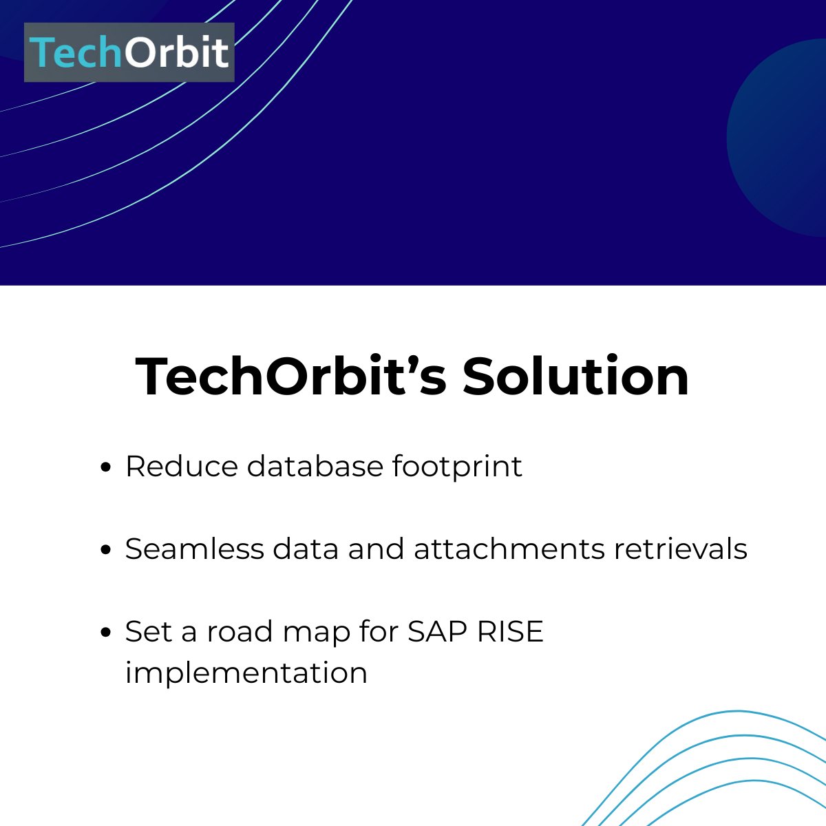 TechorbitL's tweet image. We are excited to share that TechOrbit is working with 𝗜𝗻𝗱𝗶𝗮’𝘀 𝗹𝗲𝗮𝗱𝗶𝗻𝗴 𝗕𝟮𝗕 𝗰𝗵𝗼𝗰𝗼𝗹𝗮𝘁𝗲 𝗺𝗮𝗻𝘂𝗳𝗮𝗰𝘁𝘂𝗿𝗲𝗿 on implementing Data Volume Management and SOFFCONT1 migration using SAP DMS.
#SAP #Opentext #Techorbit #Datavolumemanagement #DataArchiving
