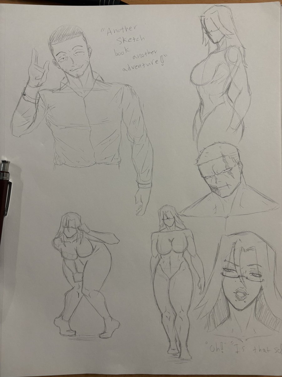 Just started the 4th sketchbook on this deployment 🤩🤩